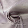 Tissu de polyester pur élastique coloré
